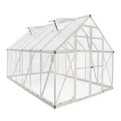 Silver frame greenhouse 8x12'